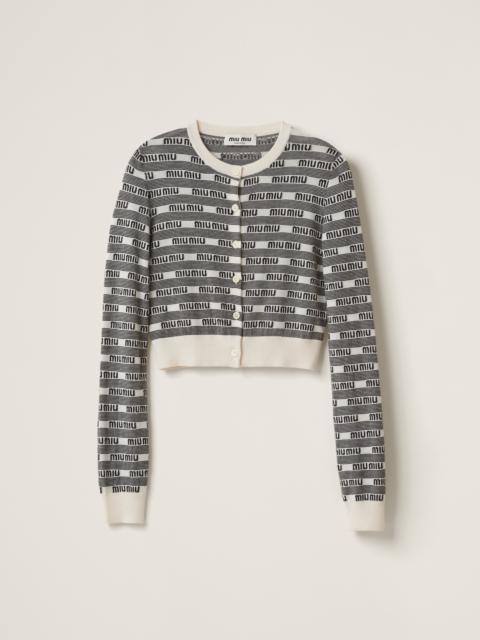 Miu Miu Cashmere and silk cardigan