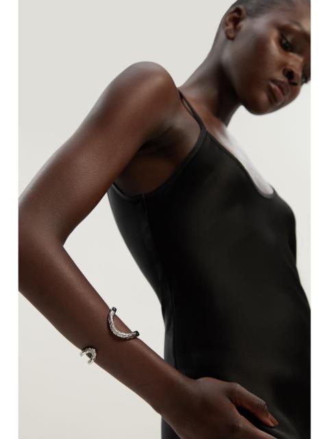 KAREN MILLEN Crystal Sprinkle Loop Cuff