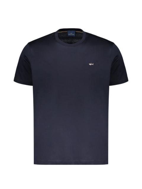 Paul & Shark logo-embroidered T-shirt