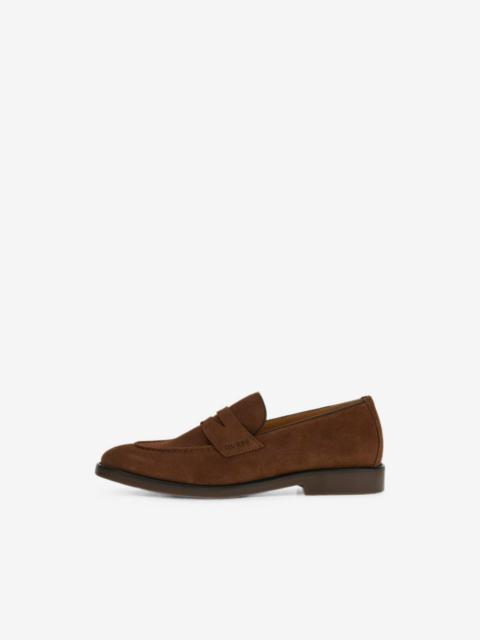GUESS USA Driftkin suede penny loafers