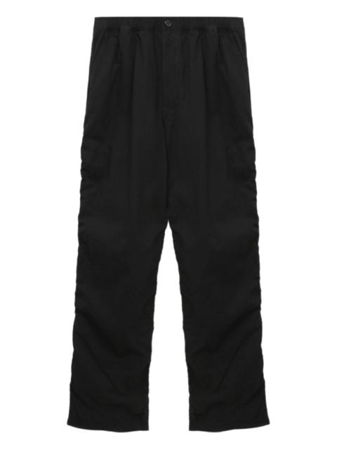 UNDERCOVER elastic-waist pocketed straight-leg trousers