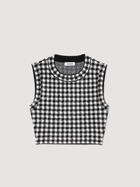 Sandro CROPPED SWEATER