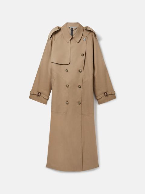 Belted Cotton Trench Coat