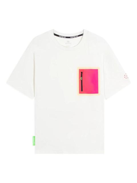 Li-Ning Li-Ning Way Of Wade Graphic Pocket T-shirt 'White' AHSSA43-1