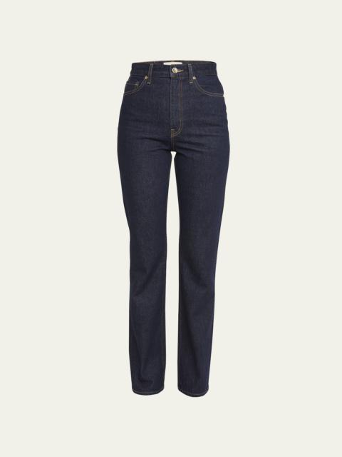 ULLA JOHNSON The Agnes Straight-Leg Denim Jeans