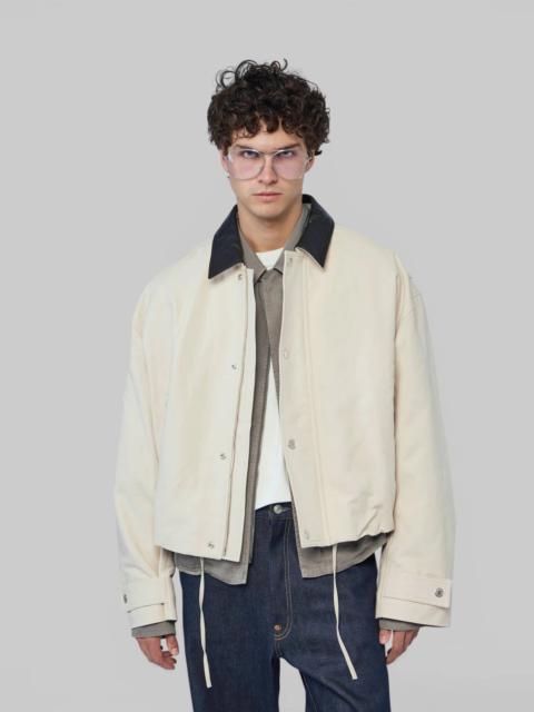 Acne Studios Bomber with Leather Collar