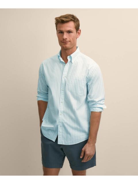 Brooks Brothers Friday Shirt, Poplin Butcher Striped
