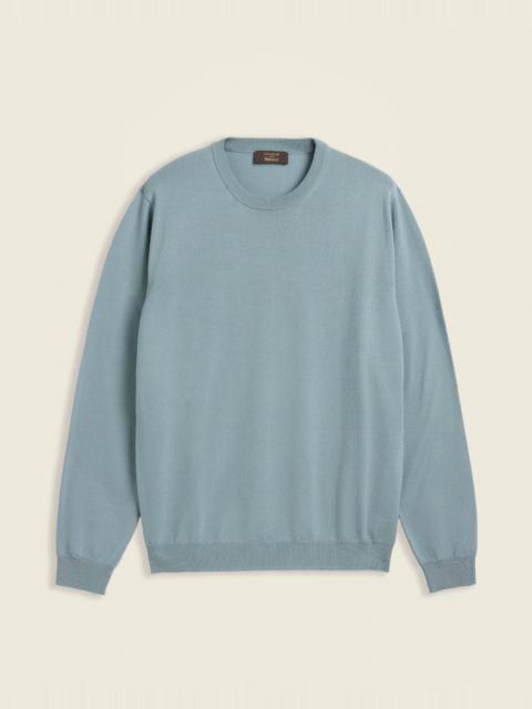SLOWEAR Slim fit Flexwool crewneck sweater