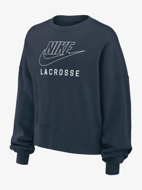 Nike Phoenix Fleece Women's Lacrosse Crew-Neck Sweatshirt