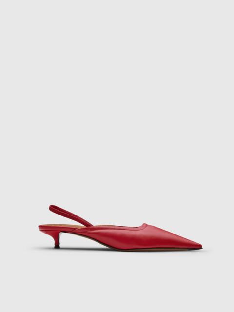 ATP ATELIER Lana Melograno Nappa Slingbacks