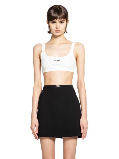 VERSACE Ribbed Cotton Top