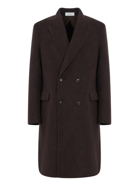 GABRIELA HEARST Mcaffrey Coat in Chocolate Double-Face Recycled Cashmere