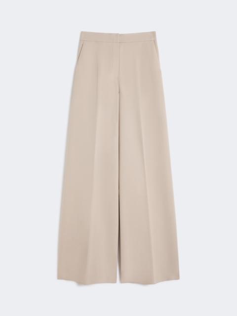 Max Mara TAVERNA Compact jersey trousers - SAND