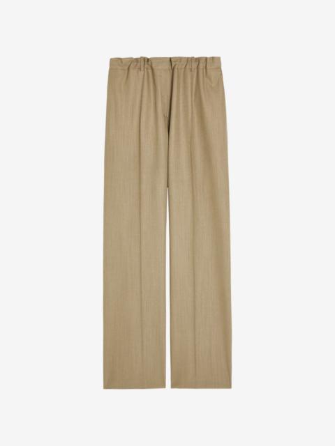 Calvin Klein Collection pleated straight-leg trousers