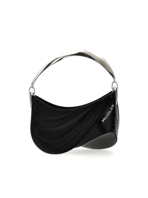MUGLER small Spiral Curve 01 tote bag