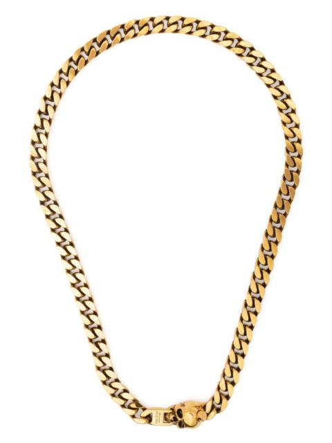 Alexander McQueen Skull chain necklace