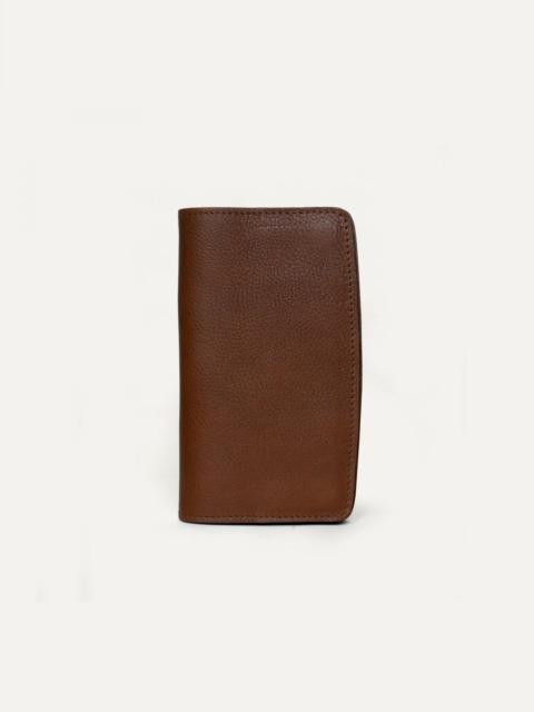 Bleu de Chauffe MALTESE WALLET  -  AMBER BROWN