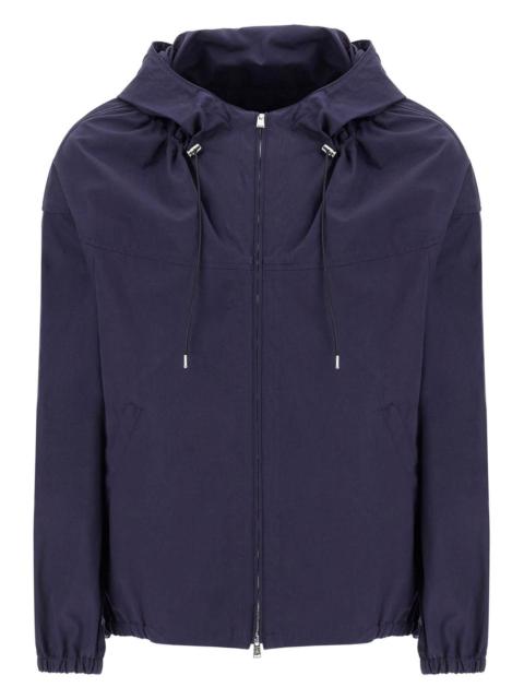 COTTON HOODED BLOUSON