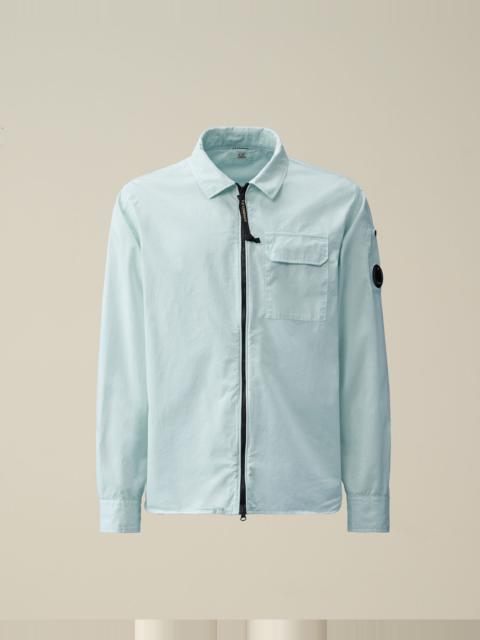 Gabardine Zipped Shirt