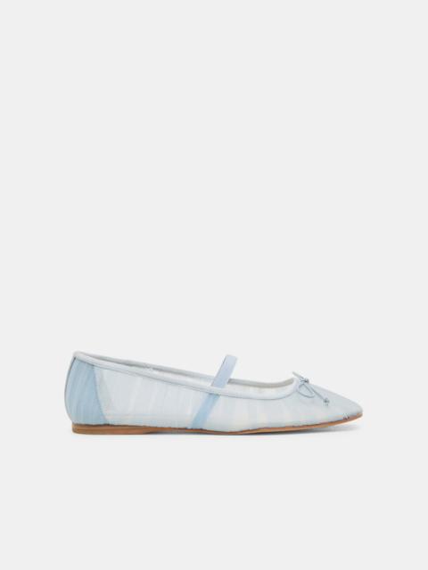 dolce vita RAEVEN BALLET FLATS LIGHT BLUE TULLE