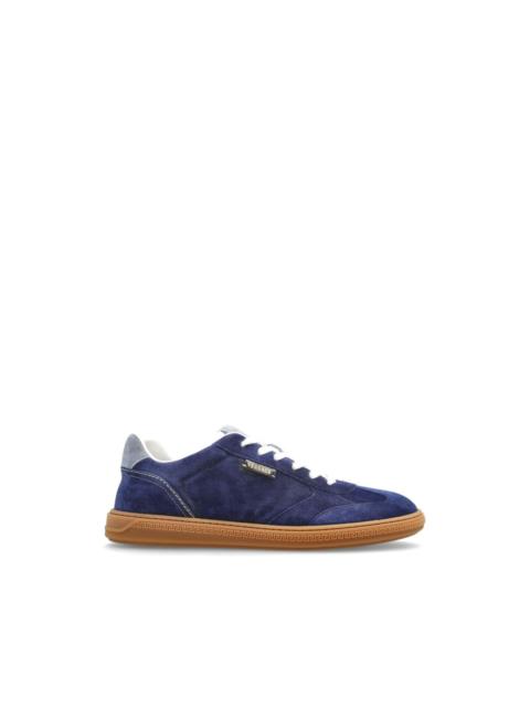 VERSACE Greca Court suede sneakers