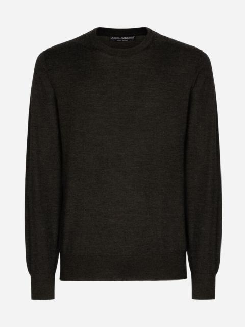 Dolce & Gabbana Extra-fine cashmere round-neck sweater