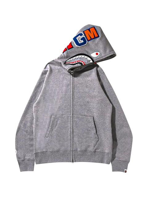 A BATHING APE® Shark Full Zip Hoodie "Grey" 1I30 115 015 GREY