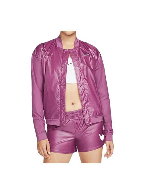 (WMNS) Nike Casual Short Woven Jacket Purple DD6848-507