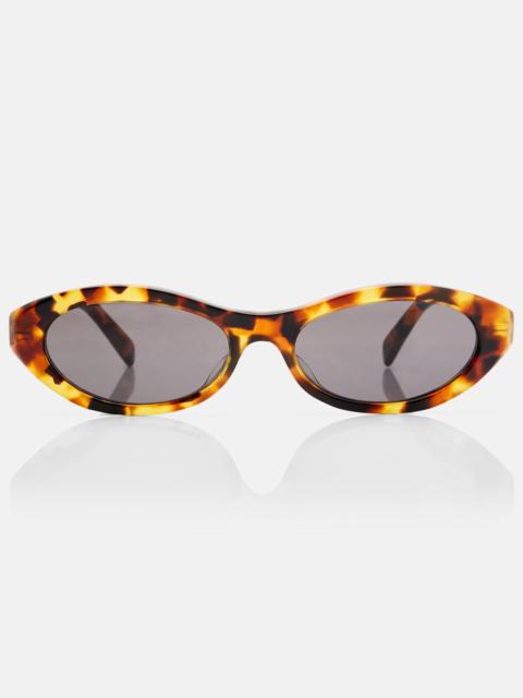CELINE Triomphe oval sunglasses