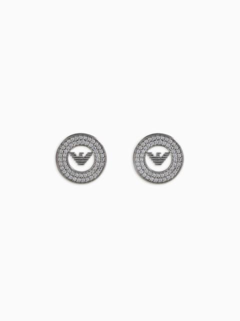 EMPORIO ARMANI Sterling Silver Stud Earrings