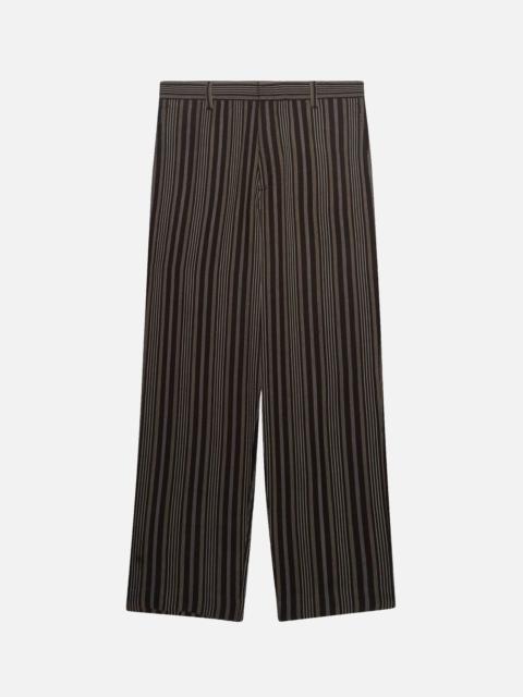 The Elder Statesman CASHMINA STRIPED SLACKER PANT