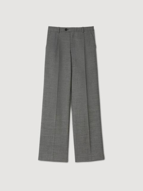 Sandro STRAIGHT-LEG TROUSERS