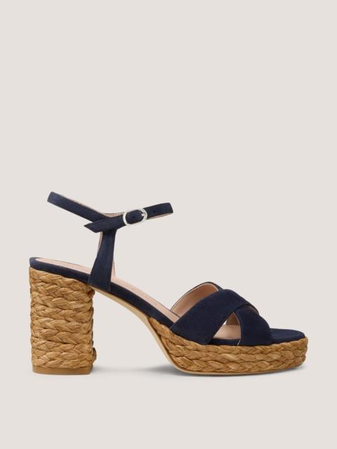 Stuart Weitzman DAYNA PLATFORM SANDAL 80