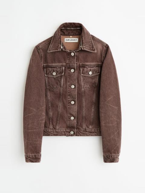 Our Legacy Revive Jacket Overdyed Choco Melon