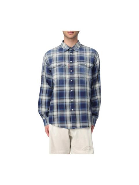 DSQUARED2 LOGO DETAIL CLASSIC BUTTON-UP SHIRT