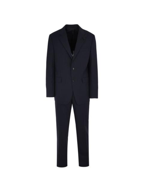 LARDINI flower detail two-piece suit