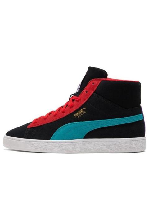 PUMA PUMA Suede Mid 21 'Black Viridian Green Red' 380205-10