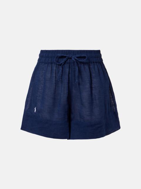 Polo Ralph Lauren Cotton and linen shorts