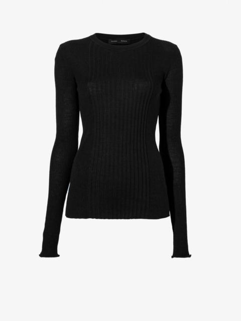 Cassidy Sweater in Superfine Merino Silk