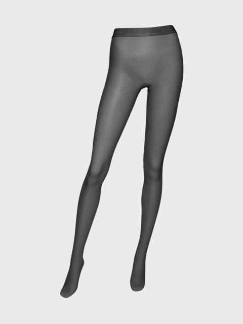 Wolford Matte Fishnet Tights