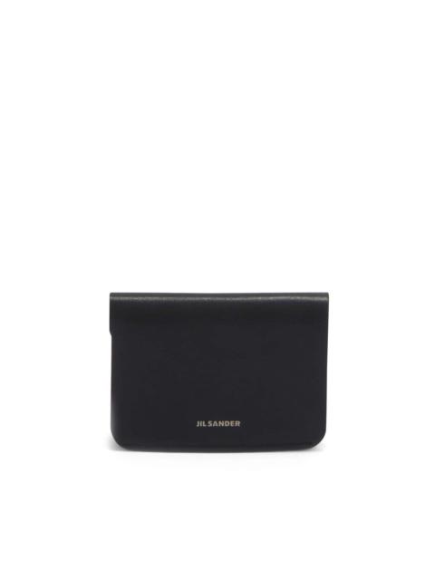 Jil Sander logo-debossed leather wallet