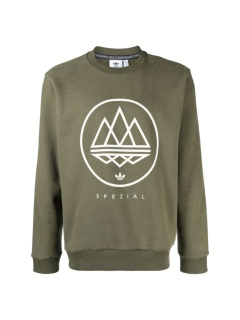 Spezial fleeced sweatshirt