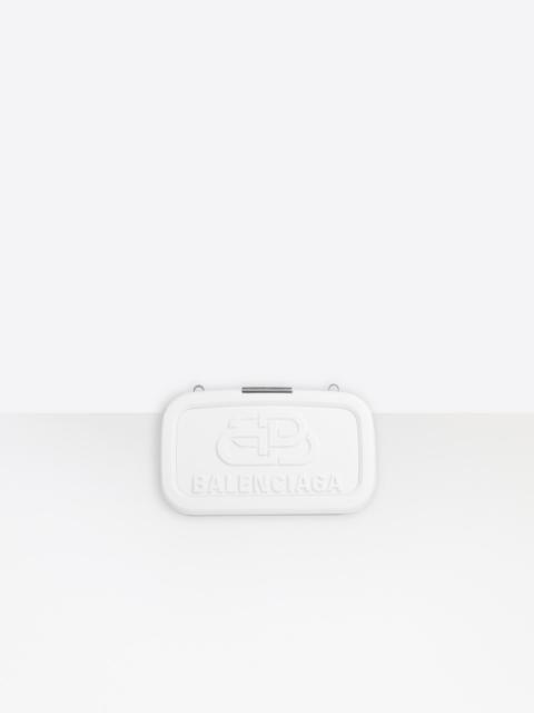 BALENCIAGA Lunch Box Small Clutch With Strap