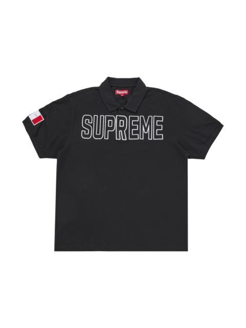 black polo Supreme m ポロシャツ ramm gonz FW17