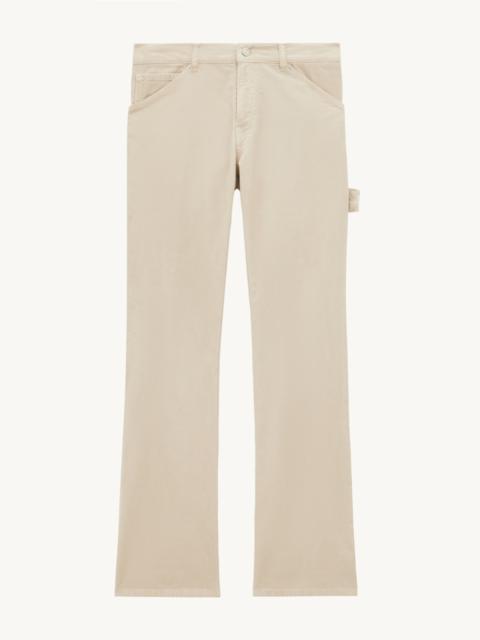 courrèges CORDUROY BOOTCUT PANTS