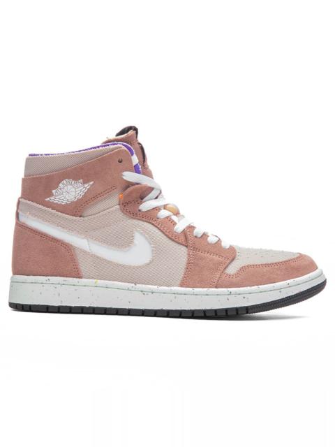 Jordan AIR JORDAN 1 ZOOM CMFT - FOSSIL STONE/WHITE/FOSSIL ROSE