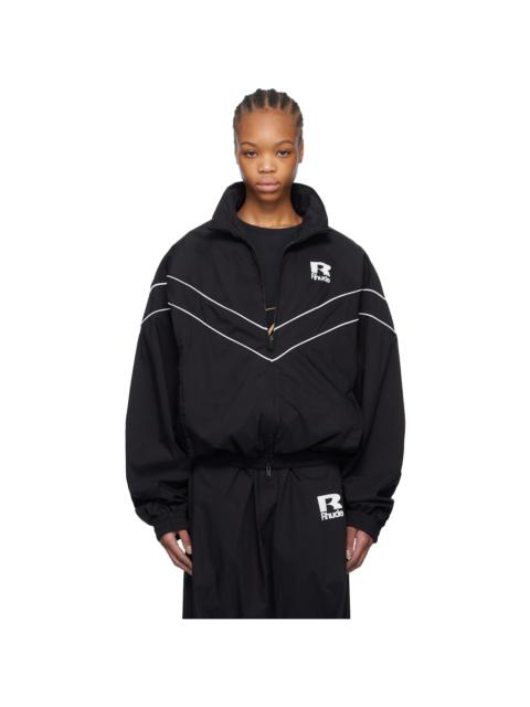 Rhude Black Piping Raglan Track Jacket