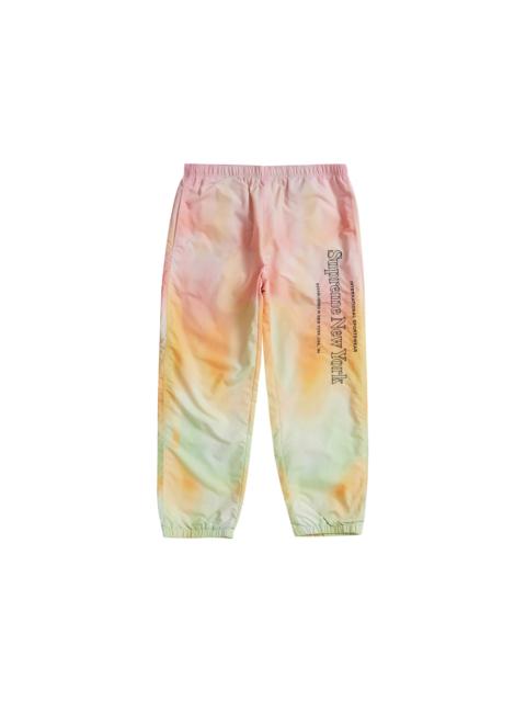 Supreme Supreme Side Logo Track Pant Yellow Gradient