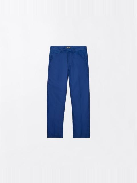 TOM FORD COTTON SATIN CARPENTER PANTS