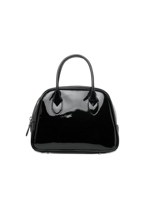 Comme Des Garçons leather tote bag